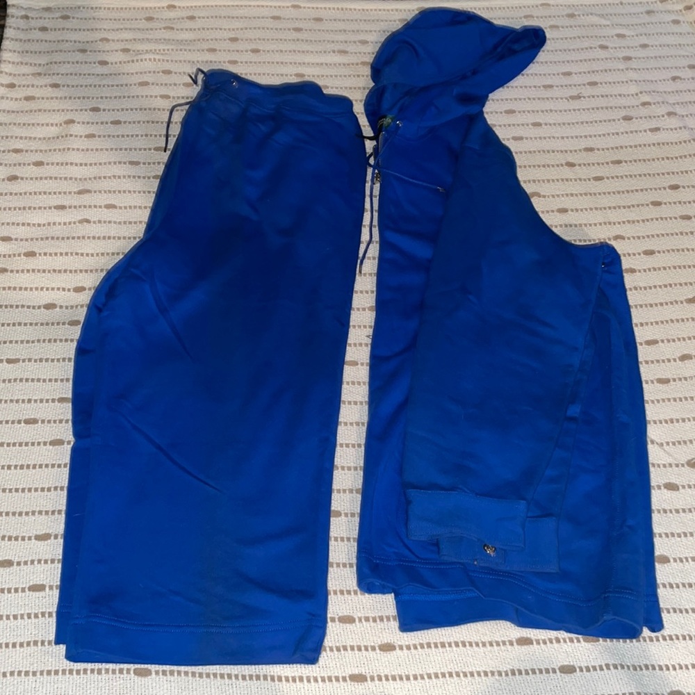 Ralph Lauren Bermuda Shorts & Sweatshirt Set Size XL/1X